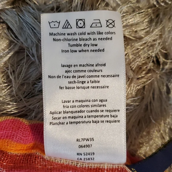 POLO Ralph Lauren striped coverup - Picture 7 of 10